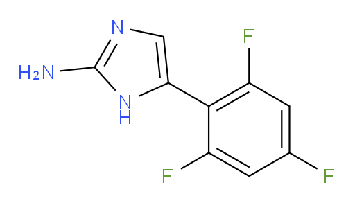 5-(2,4,6-trifluorophenyl)-1H-imidazol-2-amine