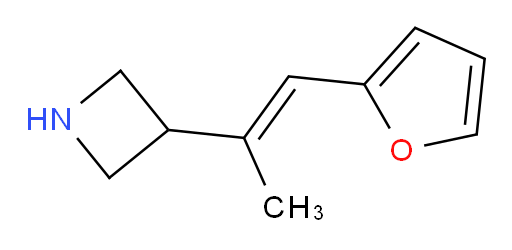 3-[1-(furan-2-yl)prop-1-en-2-yl]azetidine
