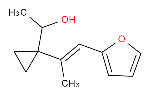 1-{1-[1-(furan-2-yl)prop-1-en-2-yl]cyclopropyl}ethan-1-ol