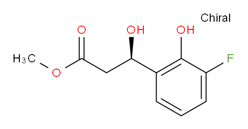 methyl (3R)-3-(3-fluoro-2-hydroxyphenyl)-3-hydroxypropanoate