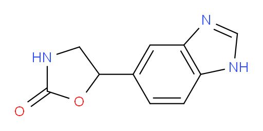 5-(1H-1,3-benzodiazol-5-yl)-1,3-oxazolidin-2-one
