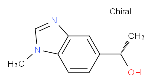 (1S)-1-(1-methyl-1H-1,3-benzodiazol-5-yl)ethan-1-ol