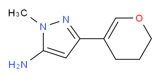 3-(3,4-dihydro-2H-pyran-5-yl)-1-methyl-1H-pyrazol-5-amine