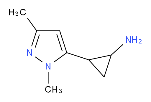 2-(1,3-dimethyl-1H-pyrazol-5-yl)cyclopropan-1-amine