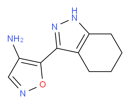 5-(4,5,6,7-tetrahydro-1H-indazol-3-yl)-1,2-oxazol-4-amine