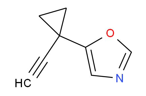 5-(1-ethynylcyclopropyl)-1,3-oxazole
