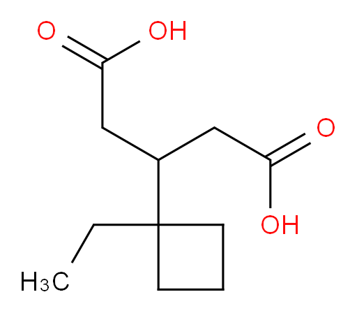 3-(1-ethylcyclobutyl)pentanedioic acid