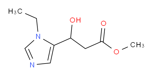 methyl 3-(1-ethyl-1H-imidazol-5-yl)-3-hydroxypropanoate