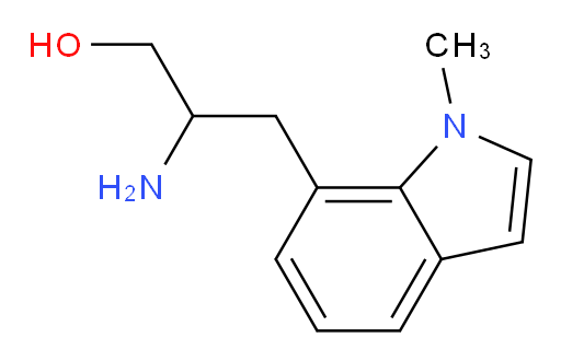 2-amino-3-(1-methyl-1H-indol-7-yl)propan-1-ol