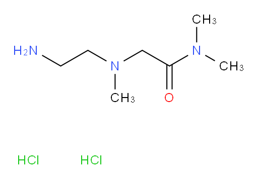 2-[(2-aminoethyl)(methyl)amino]-N,N-dimethylacetamide dihydrochloride