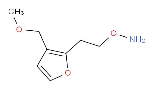 O-{2-[3-(methoxymethyl)furan-2-yl]ethyl}hydroxylamine