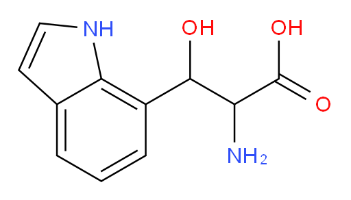 2-amino-3-hydroxy-3-(1H-indol-7-yl)propanoic acid
