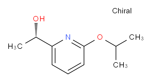 (1S)-1-[6-(propan-2-yloxy)pyridin-2-yl]ethan-1-ol