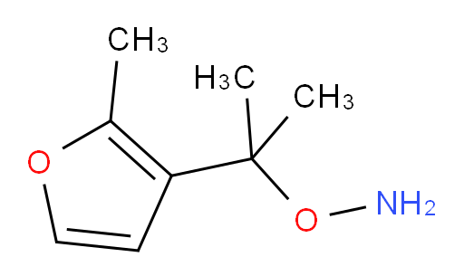O-[2-(2-methylfuran-3-yl)propan-2-yl]hydroxylamine