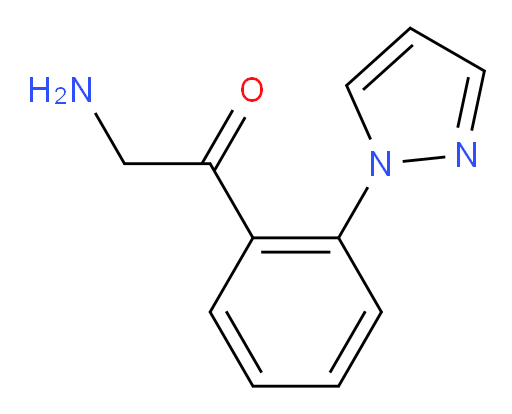 2-amino-1-[2-(1H-pyrazol-1-yl)phenyl]ethan-1-one