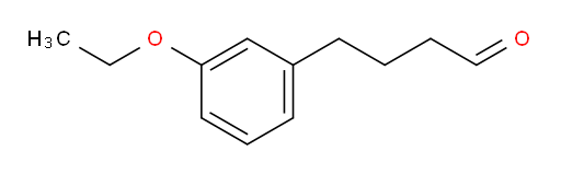 4-(3-ethoxyphenyl)butanal
