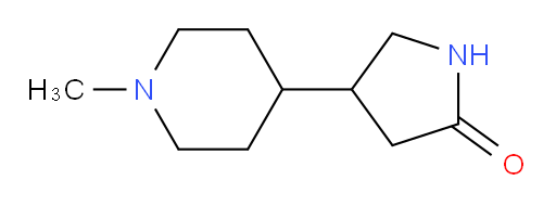 4-(1-methylpiperidin-4-yl)pyrrolidin-2-one