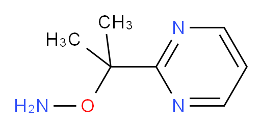O-[2-(pyrimidin-2-yl)propan-2-yl]hydroxylamine
