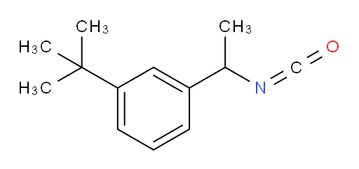 1-tert-butyl-3-(1-isocyanatoethyl)benzene