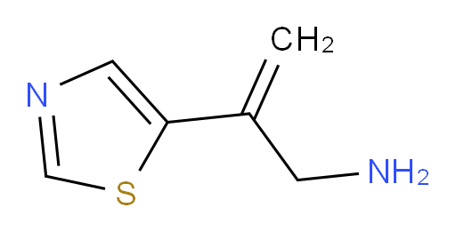 2-(1,3-thiazol-5-yl)prop-2-en-1-amine