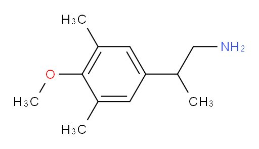 2-(4-methoxy-3,5-dimethylphenyl)propan-1-amine
