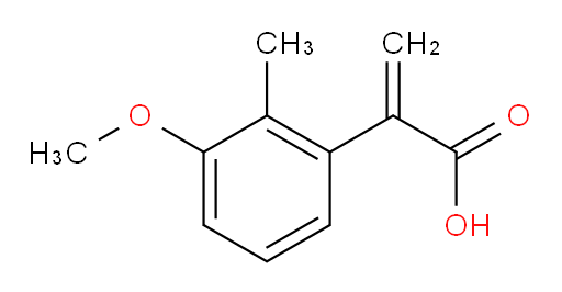 2-(3-methoxy-2-methylphenyl)prop-2-enoic acid