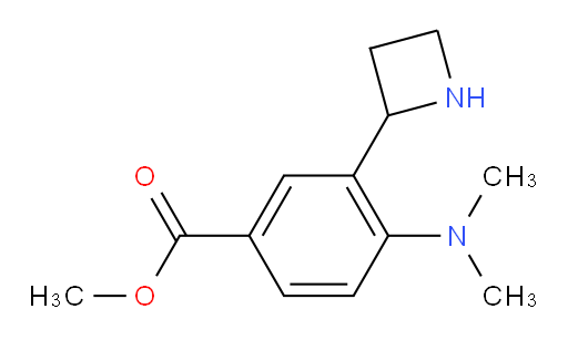 methyl 3-(azetidin-2-yl)-4-(dimethylamino)benzoate