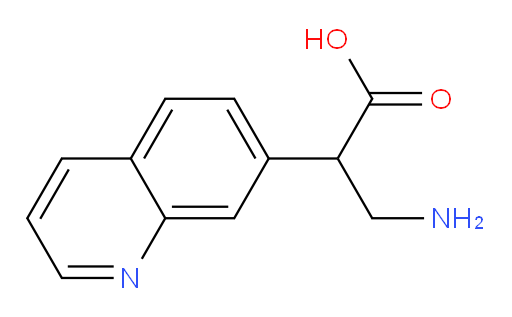 3-amino-2-(quinolin-7-yl)propanoic acid