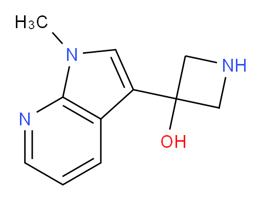 3-{1-methyl-1H-pyrrolo[2,3-b]pyridin-3-yl}azetidin-3-ol