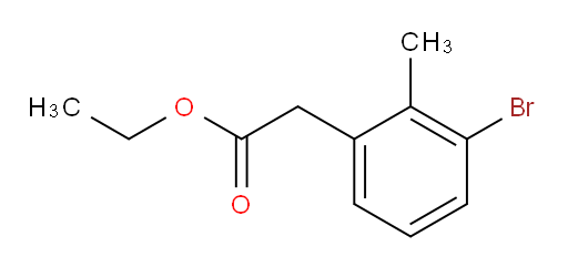 ethyl 2-(3-bromo-2-methylphenyl)acetate