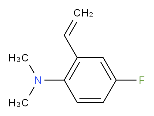 2-ethenyl-4-fluoro-N,N-dimethylaniline
