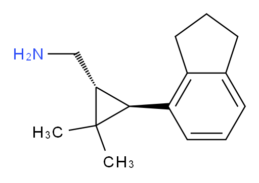 rac-[(1R,3R)-3-(2,3-dihydro-1H-inden-4-yl)-2,2-dimethylcyclopropyl]methanamine
