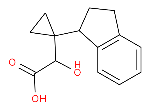 2-[1-(2,3-dihydro-1H-inden-1-yl)cyclopropyl]-2-hydroxyacetic acid