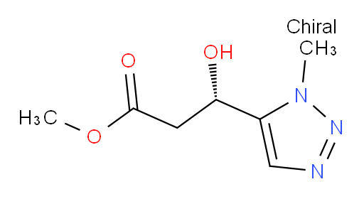 methyl (3S)-3-hydroxy-3-(1-methyl-1H-1,2,3-triazol-5-yl)propanoate