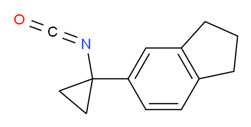 5-(1-isocyanatocyclopropyl)-2,3-dihydro-1H-indene