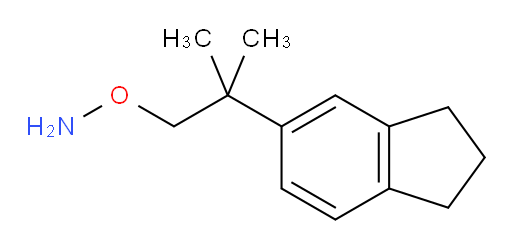 O-[2-(2,3-dihydro-1H-inden-5-yl)-2-methylpropyl]hydroxylamine