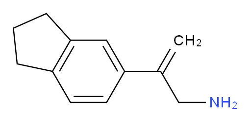 2-(2,3-dihydro-1H-inden-5-yl)prop-2-en-1-amine