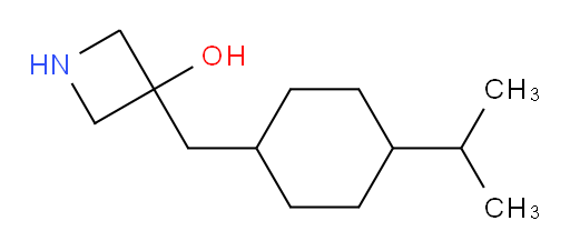 3-{[4-(propan-2-yl)cyclohexyl]methyl}azetidin-3-ol