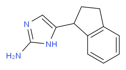 5-(2,3-dihydro-1H-inden-1-yl)-1H-imidazol-2-amine
