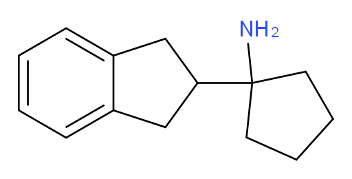 1-(2,3-dihydro-1H-inden-2-yl)cyclopentan-1-amine
