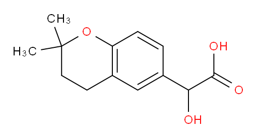 2-(2,2-dimethyl-3,4-dihydro-2H-1-benzopyran-6-yl)-2-hydroxyacetic acid