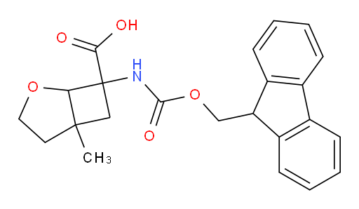 7-({[(9H-fluoren-9-yl)methoxy]carbonyl}amino)-5-methyl-2-oxabicyclo[3.2.0]heptane-7-carboxylic acid