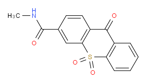 N-methyl-9,10,10-trioxo-9H-10lambda6-thioxanthene-3-carboxamide