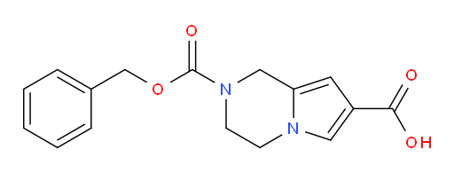 2-[(benzyloxy)carbonyl]-1H,2H,3H,4H-pyrrolo[1,2-a]pyrazine-7-carboxylic acid