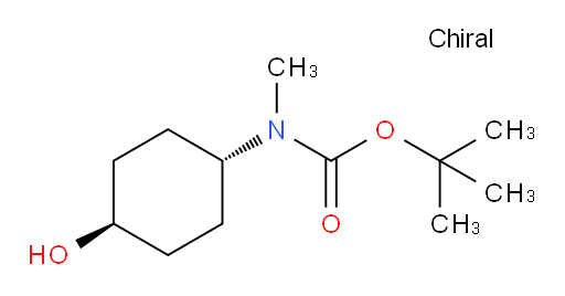 tert-butyl ((1r,4r)-4-hydroxycyclohexyl)(methyl)carbamate