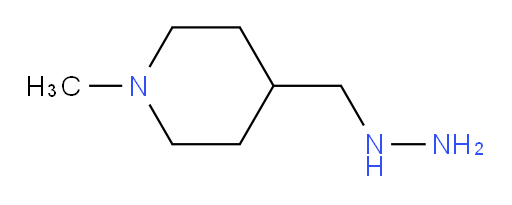 4-(hydrazinylmethyl)-1-methylpiperidine