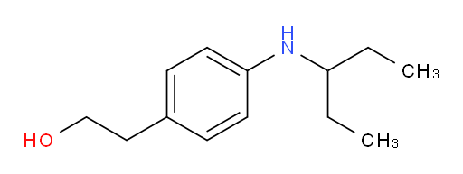 2-{4-[(pentan-3-yl)amino]phenyl}ethan-1-ol