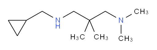 (cyclopropylmethyl)[3-(dimethylamino)-2,2-dimethylpropyl]amine