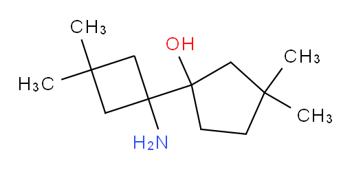 1-(1-amino-3,3-dimethylcyclobutyl)-3,3-dimethylcyclopentan-1-ol