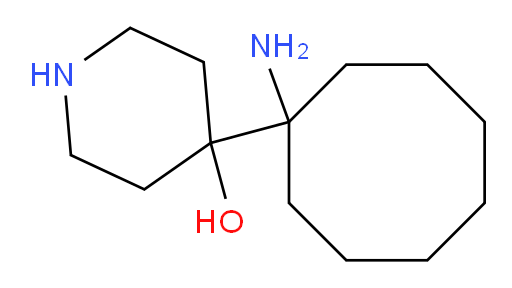 4-(1-aminocyclooctyl)piperidin-4-ol